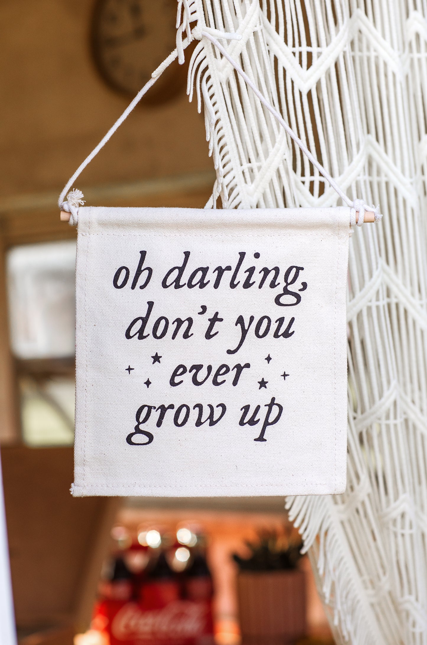 Every Little Thing She Does Is Magic Canvas Hang Sign